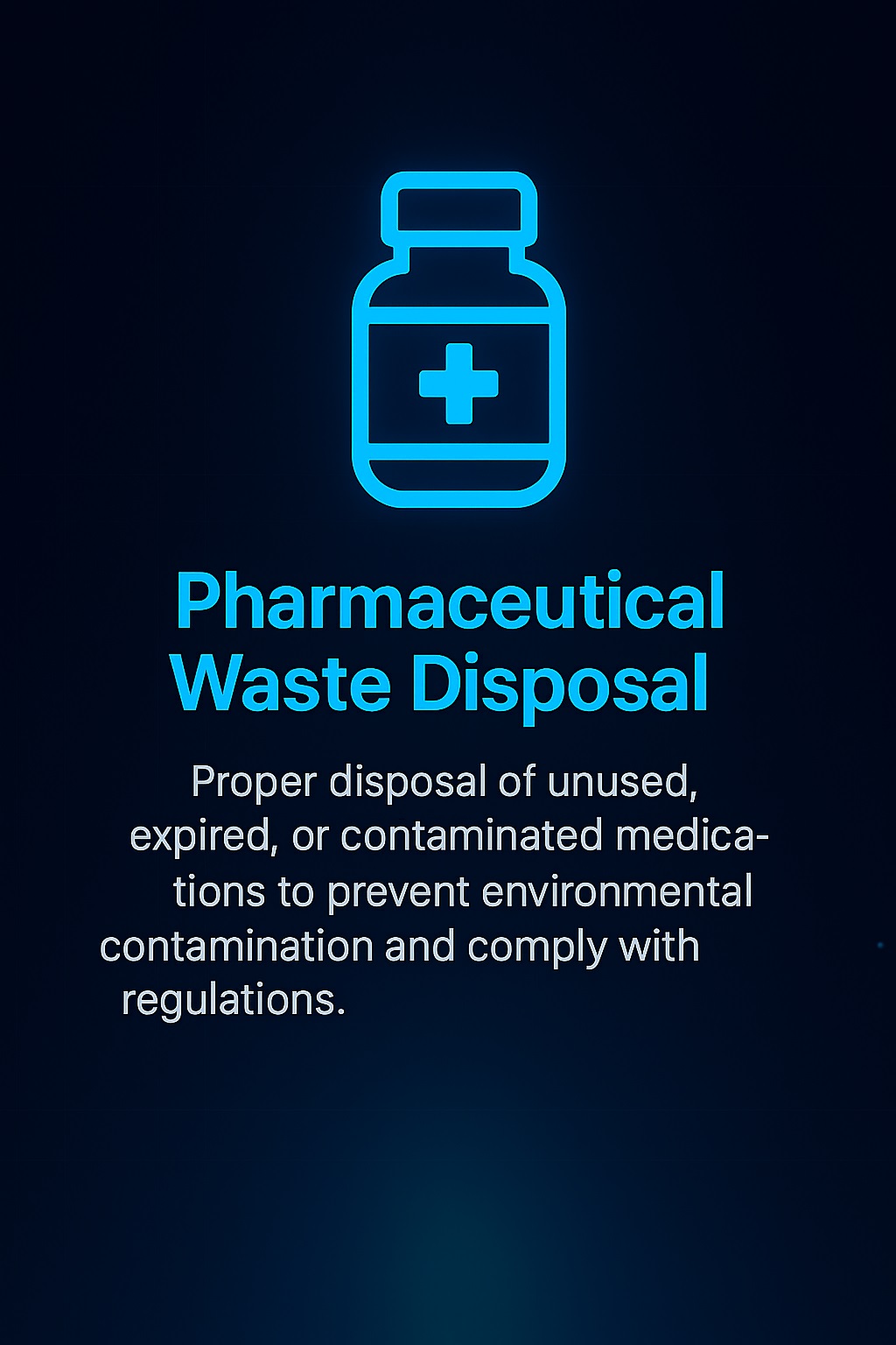 Pharmaceutical Waste Disposal