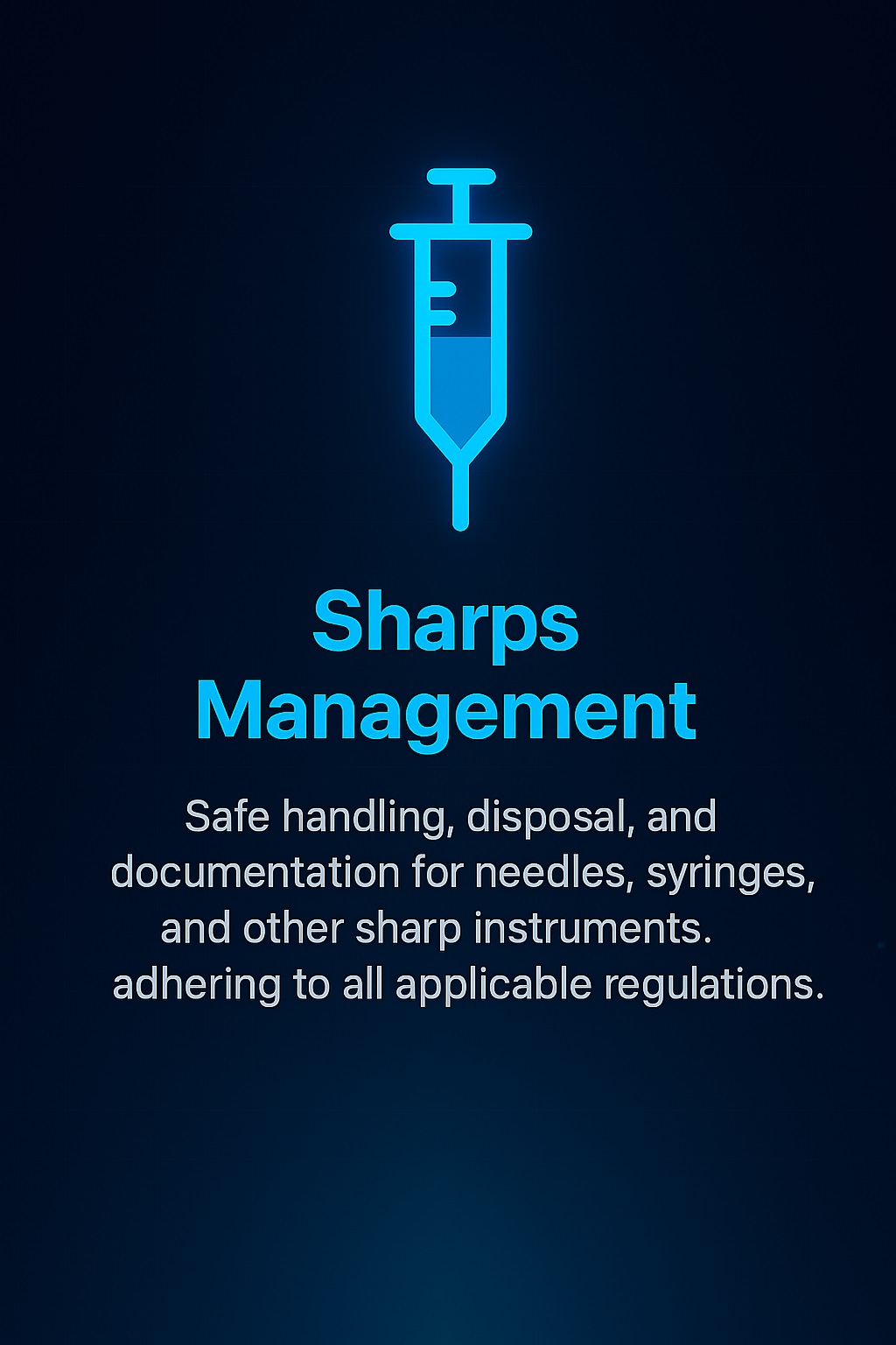 Sharps Management